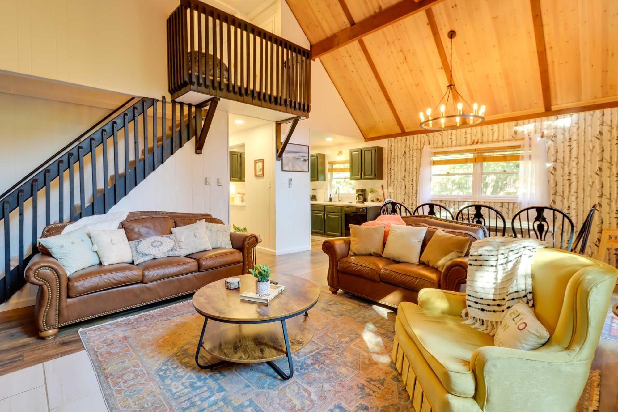 Poconos Ski Retreat With Sauna, Hot Tub, And Game Room ليك هارمونى المظهر الخارجي الصورة